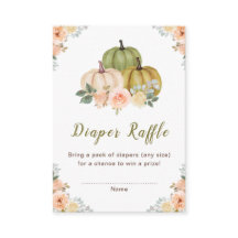 Sage Green en Peach Bloemenpompoenen Baby shower