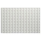 Sage Green en Silver Geometric ZigZag Stof (Yard (91,4 cm))