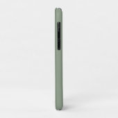 Sage Green en White | Modern monogram Case-Mate iPhone Case (Achterkant/links)
