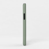 Sage Green en White | Modern monogram Case-Mate iPhone Case (Achterkant/rechts)