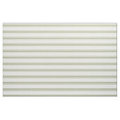 Sage Green en White Ticking Stripes Stof (Fat Quarter)