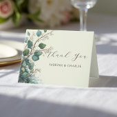 Sage Green Eucalyptus Elegant Foliage Bedankkaart