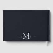 Sage Green Eucalyptus Greenery Bruidsbladeren Gastenboek (Achterkant)