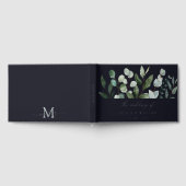 Sage Green Eucalyptus Greenery Bruidsbladeren Gastenboek (Volledig)
