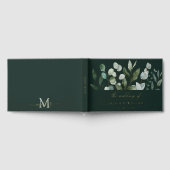 Sage Green Eucalyptus Greenery Bruidsbladeren Gastenboek (Volledig)