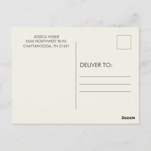 Sage Green Eucalyptus Leaves Cream Verloving Briefkaart (Achterkant)