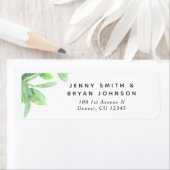 Sage Green Eucalyptus Leaves en Greenery Label (Insitu)