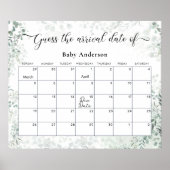 Sage Green Eucalyptus Raad de vervaldatum Poster (Voorkant)