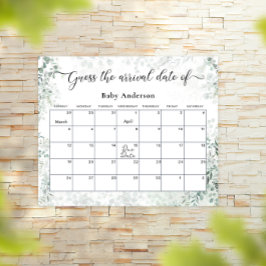 Sage Green Eucalyptus Raad de vervaldatum Poster