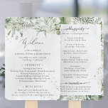Sage Green Eucalyptus Wedding Ceremony Program Han Handwaaier<br><div class="desc">Sage Green, Dusty Blue, White Floral Elegant Wedding Ceremony Programme Hand Fan Dit waterverf Wedding Ceremony Program Hand Fan kenmerkt de waterverf eucalyptus greenery foliage die elegant uitkijkt naar je trouwdag. Het is perfect voor tuin-, lente-, zomer-, plattelands- en groenvoederbruiloften. U kunt gehele Sjabloon bewerken/personaliseren. Neem contact met me op...</div>