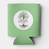 Sage Green Family Tree-reünie Blikjeskoeler (Voorkant)