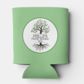 Sage Green Family Tree-reünie Blikjeskoeler (Achterkant)
