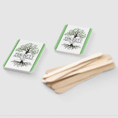 Sage Green Family Tree-reünie Handwaaier (Niet-gemonteerd)