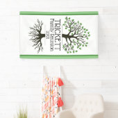 Sage Green Family Tree-reünie Spandoek (Insitu)