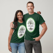 Sage Green Family Tree-reünie T-shirt (Unisex)