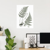 Sage Green Fern print nr. 10 Botanische Wall Art (Thuiskantoor)