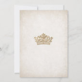 Sage Green Floral Jurk Quinceañera Kaart (Achterkant)