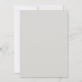 Sage Green Foliage Bloom Wedding Kaart (Achterkant)
