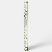 Sage Green French Country Chic Olive Name Monogram Samsung Galaxy Hoesje (Linkerkant)