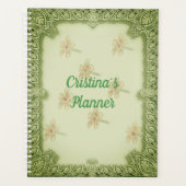 Sage Green Garden Persoonlijk Planner (Voorkant)