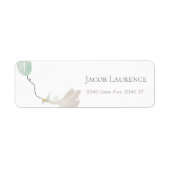 Sage Green Gekke Goose Adres Label (Voorkant)