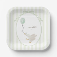 Sage Green Gekke Goose Paper Borden