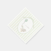 Sage Green Gekke Goose Party servetten (Hoek)