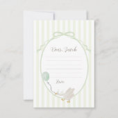 Sage Green Gekke Goose Time Capsule Kaart (Voorkant)