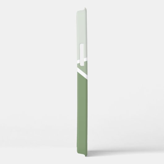Sage Green Geometric Case-Mate iPhone Case (Achterkant / Rechts)