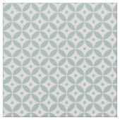Sage Green Geometric Pattern Shippo Stof (Close Up)