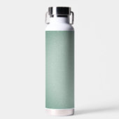 Sage Green Glitter Waterfles (Voorkant)