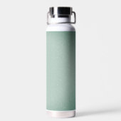 Sage Green Glitter Waterfles (Achterkant)