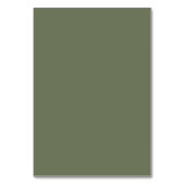Sage Green Gold Simple Wedding Seating Seating Kaart (Achterkant)