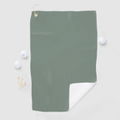 Sage Green Golfhanddoek (Insitu)