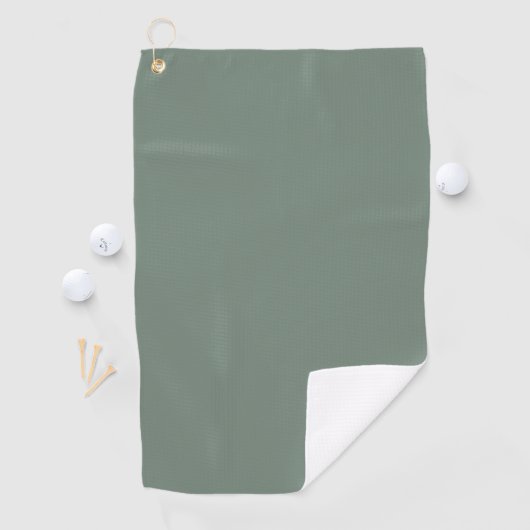 Sage Green Golfhanddoek (Insitu)