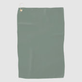 Sage Green Golfhanddoek (Voorkant)