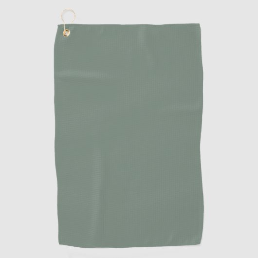 Sage Green Golfhanddoek (Voorkant)