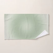 Sage Green Gradient Aura Bad Handdoek (Handdoek)