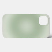 Sage Green Gradient Aura Case-Mate iPhone Case (Achterkant (horizontaal))
