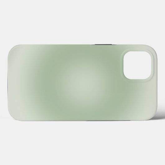 Sage Green Gradient Aura Case-Mate iPhone Case (Achterkant (horizontaal))