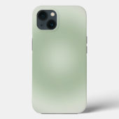 Sage Green Gradient Aura Case-Mate iPhone Case (Achterkant)