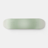 Sage Green Gradient Aura Persoonlijk Skateboard (Horizontaal)