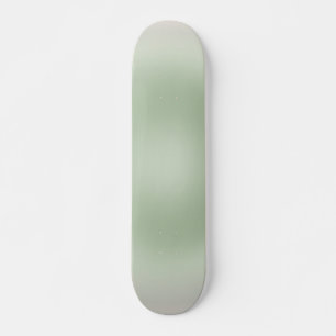 Sage Green Gradient Aura Persoonlijk Skateboard