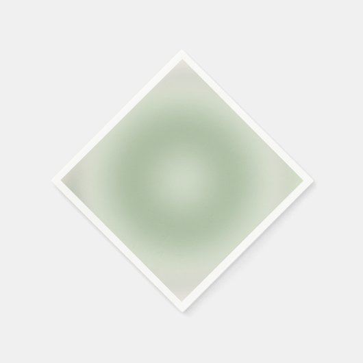 Sage Green Gradient Aura Servet (Hoek)