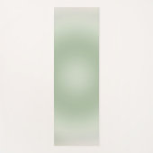 Sage Green Gradient Aura Yogamat (Voorkant)