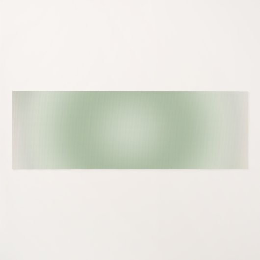 Sage Green Gradient Aura Yogamat (Voorkant (horizontaal))