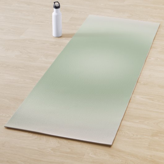 Sage Green Gradient Aura Yogamat (In situ)
