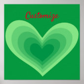 Sage Green Heart Thunder_Cove Poster (Voorkant)