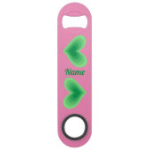 Sage Green Heart Thunder_Cove Speed Flessenopener (Achterkant)