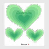 Sage Green Heart Thunder_Cove Sticker (Vel)
